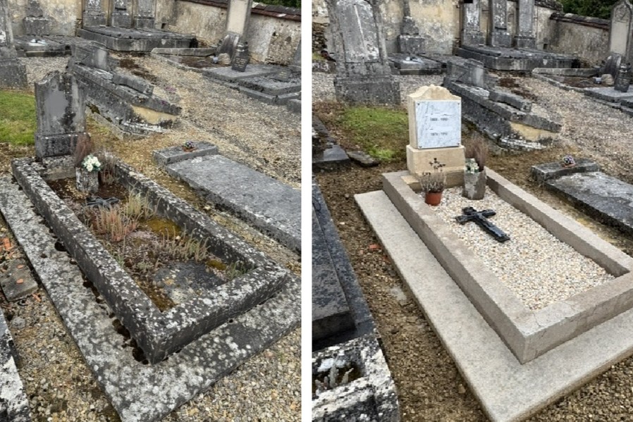 La réfection du monument